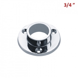 SOPORTE BARRA CROMADO 3/4"