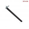 PATA DMC 70 x 6 CM NEGRA