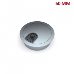 PASACABLE METALICO 60 MM REDONDO A.INOX.