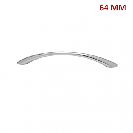 MANILLA FLORENCIA  64 MM CROMADA
