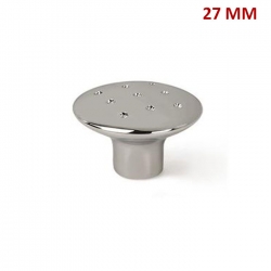 PERILLA PERFORATO-27 MM ACERO BRILLANTE