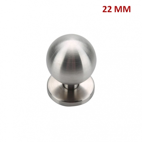 PERILLA REDONDA 22 MM ACERO