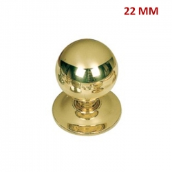 PERILLA REDONDA 22 MM BRONCE