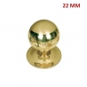 PERILLA REDONDA 22 MM BRONCE