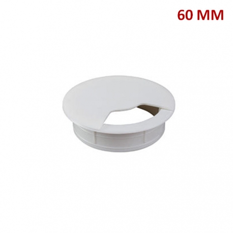 PASACABLE 60 MM BLANCO