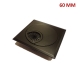 PASACABLE METALICO 60 MM CUADRAD NEGRO