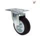 Rueda Negra Con Base 8"