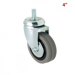 RUEDA GRIS CON HILO  4"