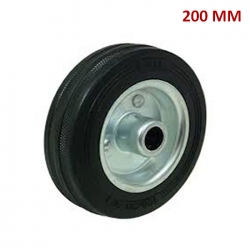 RUEDA CARRO 200 MM