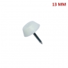 PATIN CON CLAVO 13 MM BLANCO