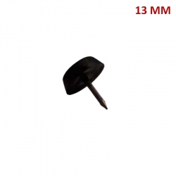 PATIN CON CLAVO 13 MM NEGRO
