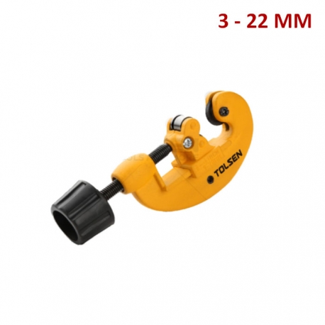 CORTATUBO TOLSEN 3-22 MM 33004