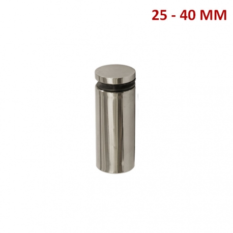 SEPARADOR DE VIDRIO A.INOX 25*40 MM