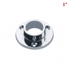 SOPORTE BARRA CROMADO 1"
