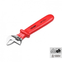 LLAVE FRANCESA TOLSEN AISLADA 10" V40525