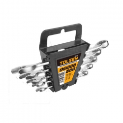 LLAVE PUNTA CORONA TOLSEN JGO 8-17 MM 05 PZAS 15155