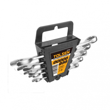 LLAVE PUNTA CORONA TOLSEN JGO 8-17 MM 05 PZAS 15155