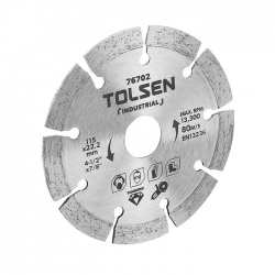 DISCO DIAMANTADO TOLSEN 4 1/2" 76702