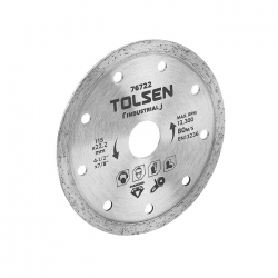 DISCO DIAMANTADO TOLSEN 4 1/2" 76722