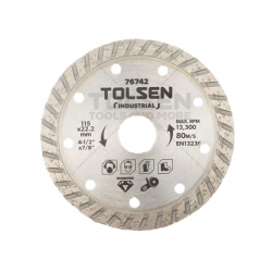DISCO DIAMANTADO TOLSEN 4 1/2" 76742