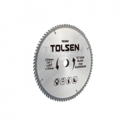 DISCO SIERRA 10" 80D TOLSEN ALUMINIO 76560