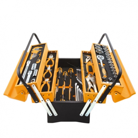 CAJA HERRAMIENTAS TOLSEN 85401 CON 60 PZAS