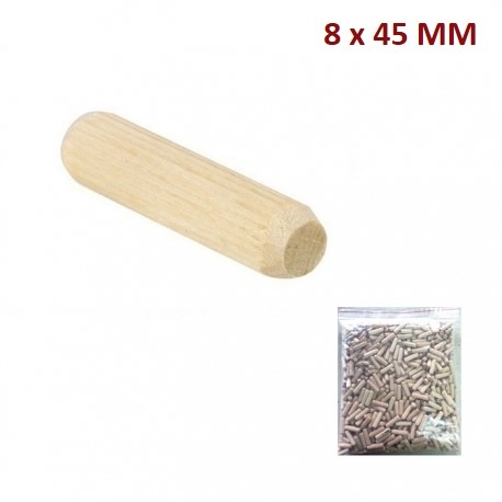 TARUGO MADERA 8 * 45 MM